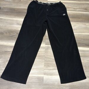 🏁 Joe Boxer Black fleece Sweatpants Comfortable Athletic Wear size large